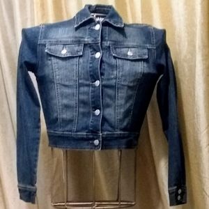 Jean Jacket Crop